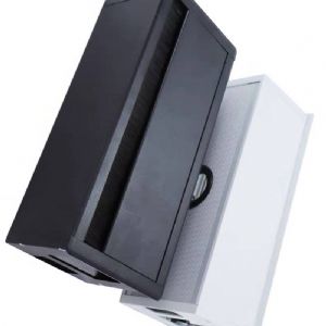 鋁合金緩衝出綫盒 毛刷綫盒 辦公桌插座出綫盒出綫孔走綫孔  台灣專用118孔距 二座／三座 黑 白 色